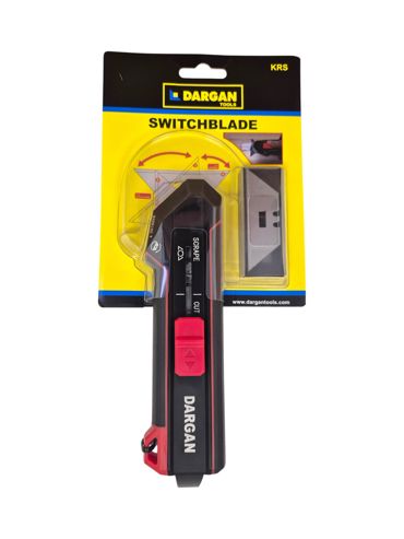 Utility Knife with Retractable Scraper